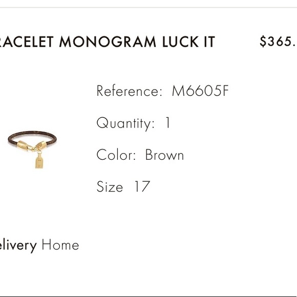 LV Monogram Luck It bracelet - Picture 8 of 9